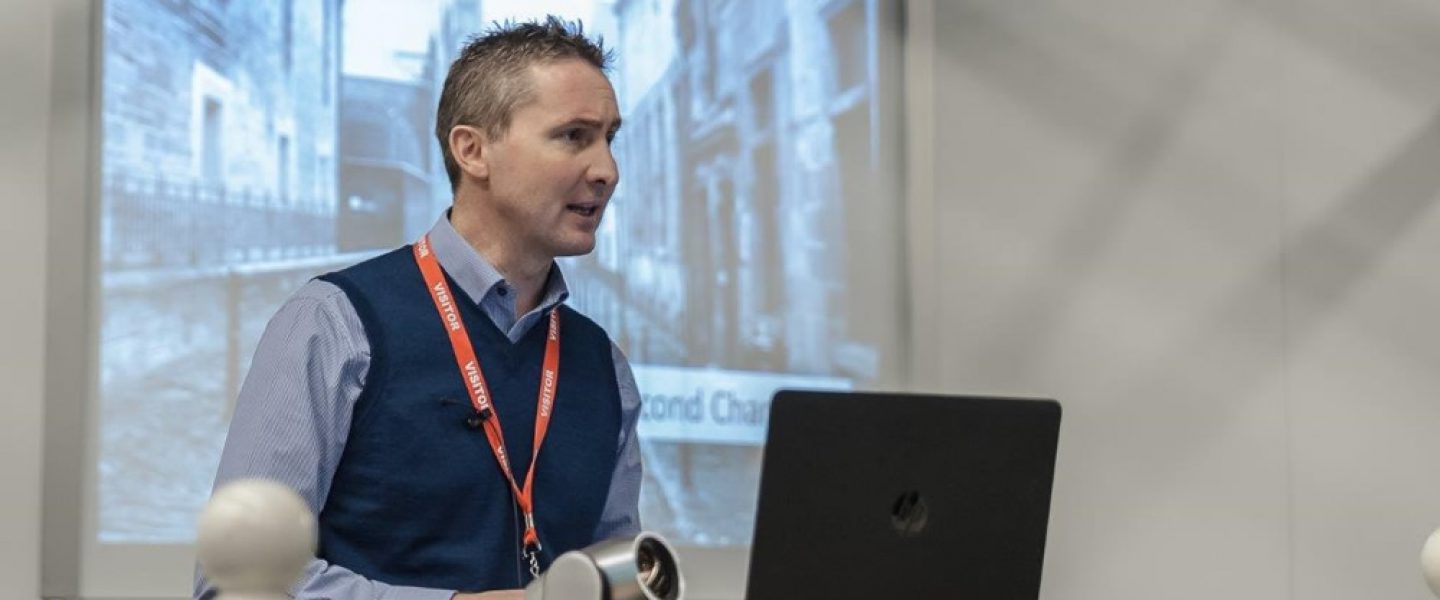 Fall from height accident